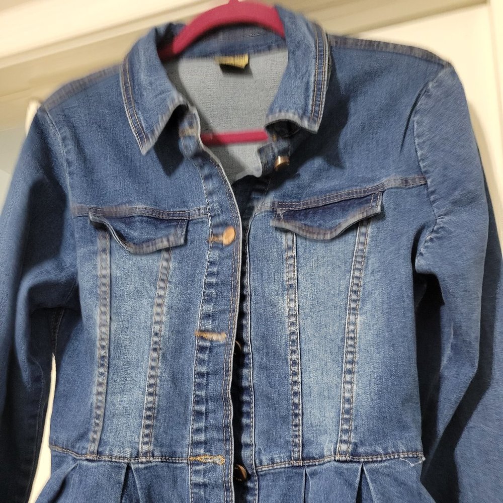 Nina Rossie Denim Jacket View 2